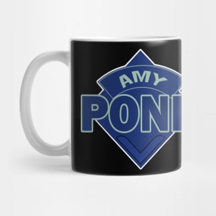 Amy Pond COMPANION - Doctor Who Style Logo (Amelia) Mug